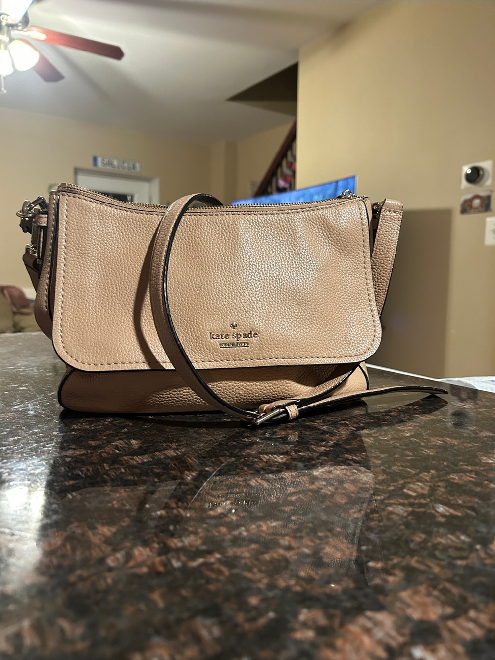 kate spade Colette Pebbled Leather Crossbody Bag
